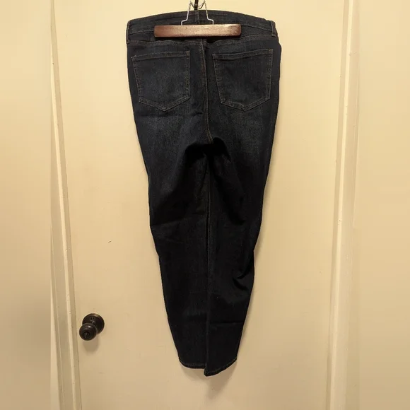 Women's Dark Blue Jeans - Picture 6 of 6